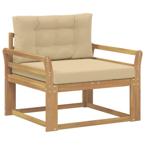  Kültéri középső kanapé Poliészter Fehér