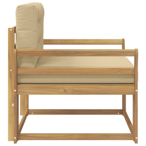  Kültéri középső kanapé Poliészter Fehér