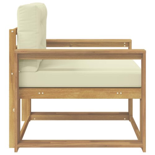  Kültéri középső kanapé Poliészter Fehér