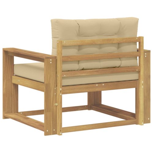  Kültéri középső kanapé Poliészter Fehér