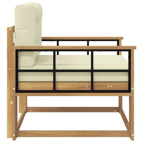  Kültéri középső kanapé Poliészter Fehér