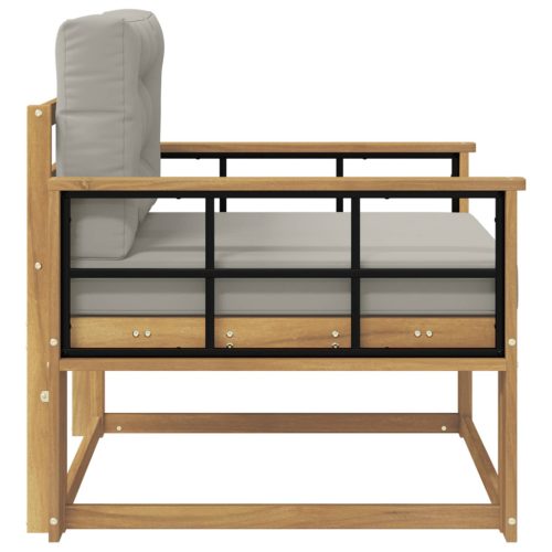  Kültéri középső kanapé Poliészter Fehér