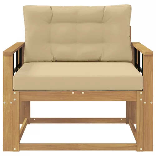  Kültéri középső kanapé Poliészter Fehér