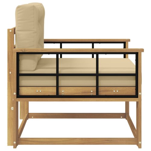  Kültéri középső kanapé Poliészter Fehér