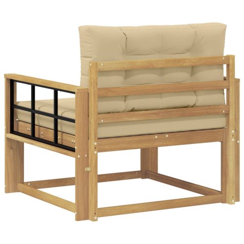  Kültéri középső kanapé Poliészter Fehér