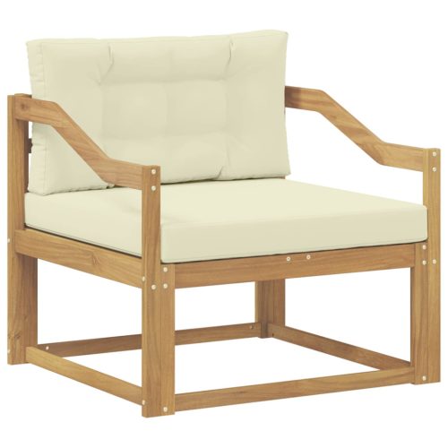  Kültéri középső kanapé Poliészter Fehér