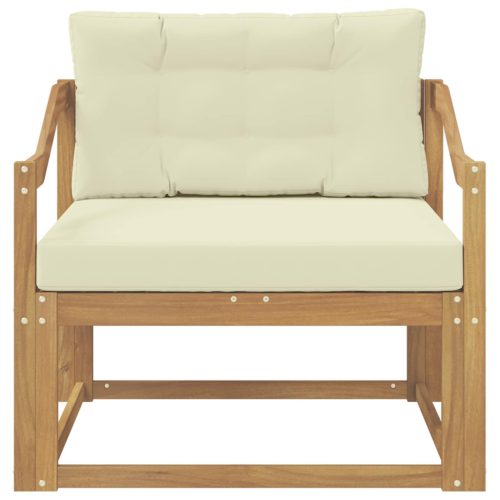  Kültéri középső kanapé Poliészter Fehér