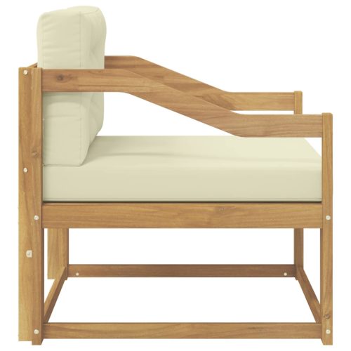  Kültéri középső kanapé Poliészter Fehér