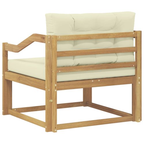  Kültéri középső kanapé Poliészter Fehér