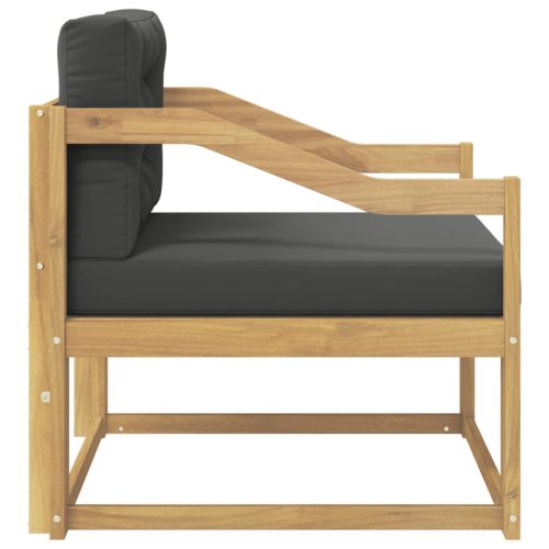  Kültéri középső kanapé Poliészter Fehér