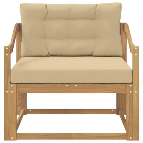  Kültéri középső kanapé Poliészter Fehér