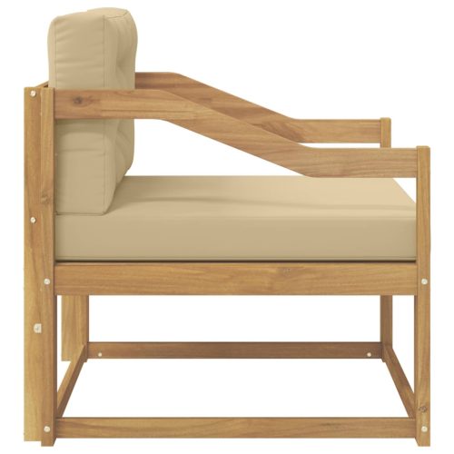  Kültéri középső kanapé Poliészter Fehér