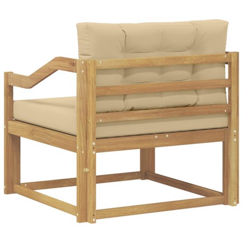  Kültéri középső kanapé Poliészter Fehér