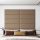  12 db kávészínű műbőr fali panel 90 x 30 cm 3,24 m²