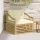  Kültéri kanapé Fehér és Krém színű