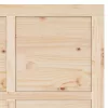 Csúszó ajtó Természetes 100 x 208 cm Tömör Fenyőfa
