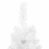  fehér vékony fél műkarácsonyfa állvánnyal 180 cm