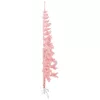  rózsaszín vékony fél műkarácsonyfa állvánnyal 120 cm