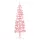  rózsaszín vékony fél műkarácsonyfa állvánnyal 180 cm