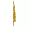  arany vékony fél műkarácsonyfa állvánnyal 120 cm