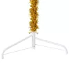  arany vékony fél műkarácsonyfa állvánnyal 120 cm