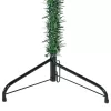  zöld vékony fél műkarácsonyfa állvánnyal 120 cm