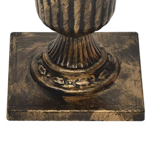  fehér PVC kivilágított kacskaringós karácsonyfa kaspóval 120 cm