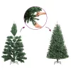  aranyszínű PET fél műkarácsonyfa állvánnyal 120 cm