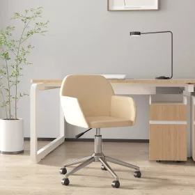  krémszínű szövet forgó irodaszék