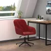  bordó bársony forgó irodaszék