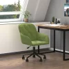  világoszöld bársony forgó irodaszék
