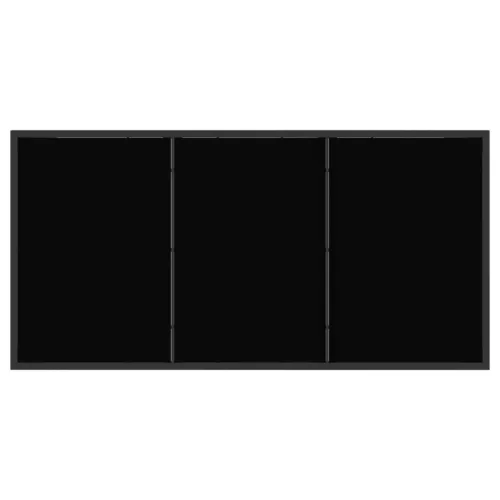  Kert étkező szett 5 pcs Fekete és Antracit 140 x 70 x 73 cm