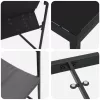  Kert étkező szett 5 pcs Fekete és Antracit 140 x 70 x 73 cm