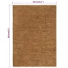  kézzel készített hurkolt juta és pamut szőnyeg 80x160 cm