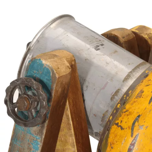  többszínű tömör mangófa állólámpa E27