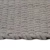  négyszögletes szürke pamut szőnyeg 160x230 cm