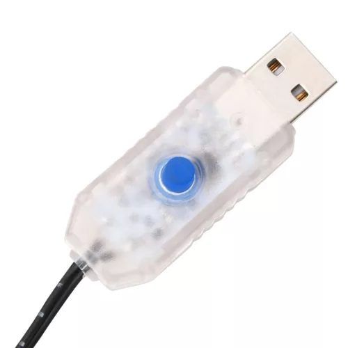  LED-es pálmafa 252 meleg fehér LED-del 400 cm