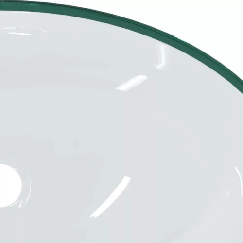  átlátszó edzett üveg mosdókagyló 54,5 x 35 x 15,5 cm