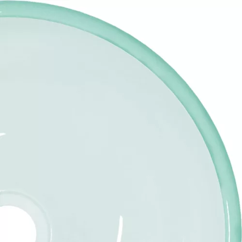  matt edzett üveg mosdókagyló 35 x 12 cm