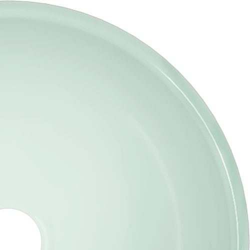  fehér edzett üveg mosdókagyló 30 x 12 cm