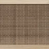  fekete tömör fenyő/természetes rattan tálalószekrény 60x30x70cm