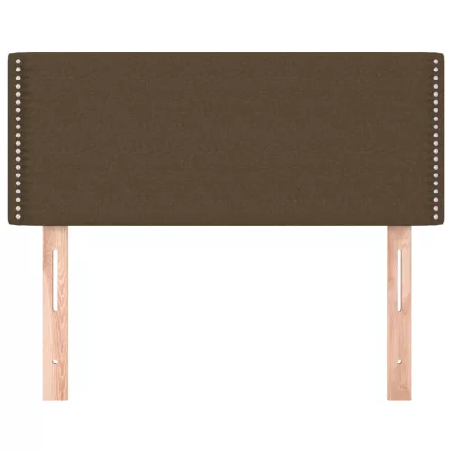  sötétbarna szövet fejtámla 80 x 5 x 78/88 cm