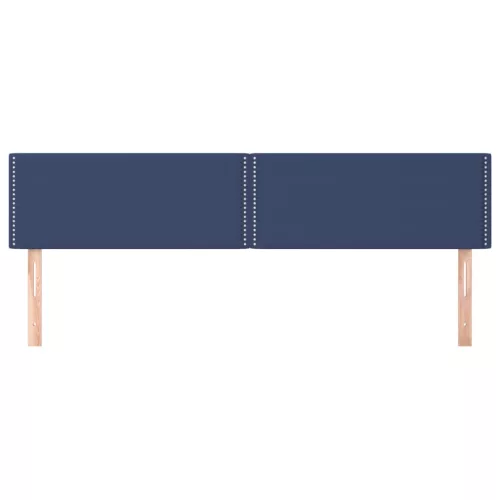  2 db kék szövet fejtámla 80 x 5 x 78/88 cm