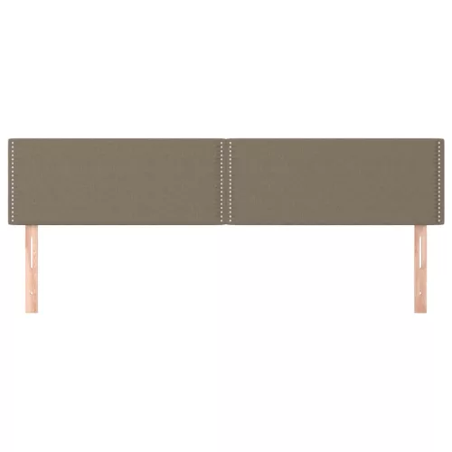  2 db tópszínű szövet fejtámla 90x5x78/88 cm