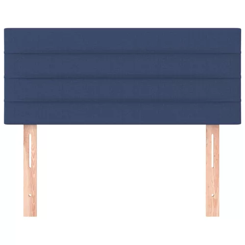  kék szövet fejtámla 90x5x78/88 cm