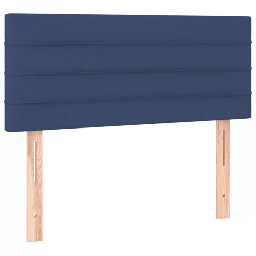  kék szövet fejtámla 100x5x78/88 cm
