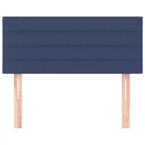  kék szövet fejtámla 100x5x78/88 cm