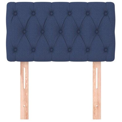  kék szövet fejtámla 80x7x78/88 cm