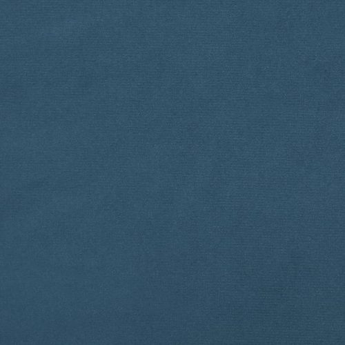  sötétkék bársony fejtámla 90x7x78/88 cm