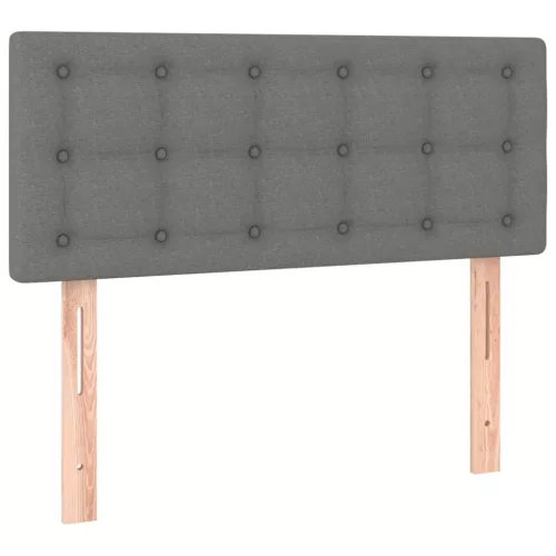  sötétszürke szövet fejtámla 100x5x78/88 cm